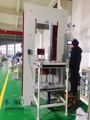 PTFE Powder Semi Automatic Moulding Machine 20MPA 380V For Rod / Bush / Gasket