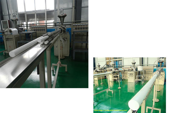 Polymer PTFE Rod Ram Horizontal Extruder Machine PFB80 Corrosion Resistant
