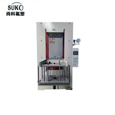 Continuous Pushing Customizable Cutting PTFE Ram Extruder PFG300 For Tube Extrusion