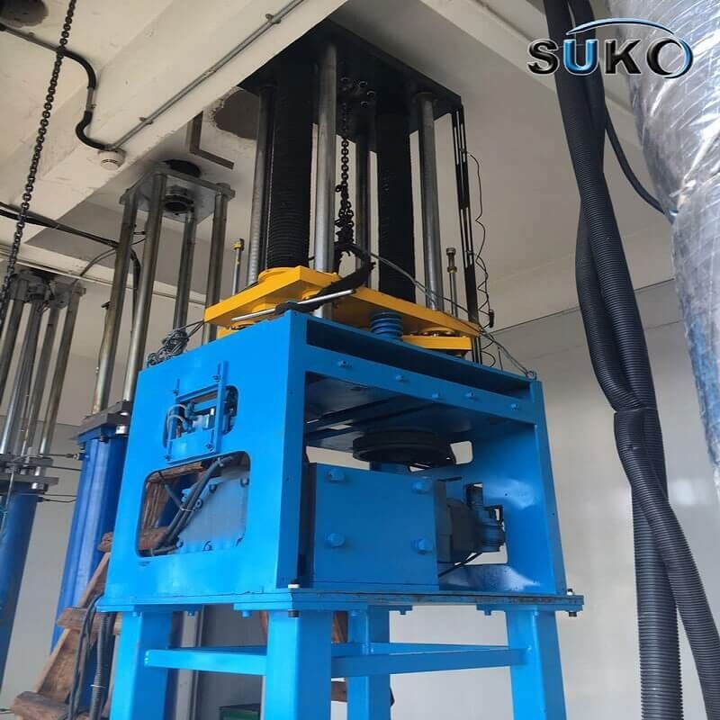 Easy Install PTFE Plastic Paste Extruder Machine 30KW 380V PTFE Paste Extrusion